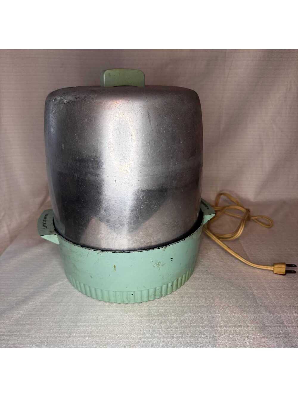 Vintage Hankscraft Bottle Sterilizer, Mint Green Mid Century Warmer, Retro Decor - Picture 7 of 10